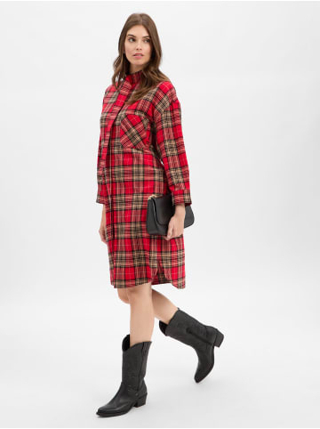 JOOP! Kleid Danny in rot beige - 0001