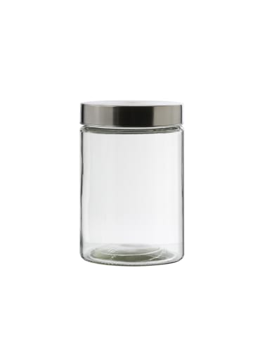 GAUMENKICK Vorratsglas mit Deckel 1,25l in transparent