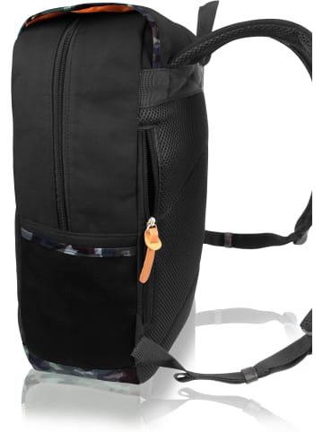 Normani Outdoor Sports Rucksack Freshman in Schwarz