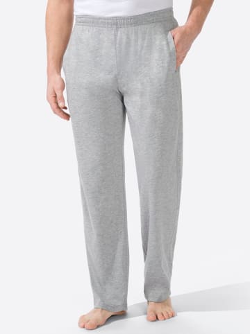 WITT WEIDEN Freizeithose in schwarz + grau-meliert