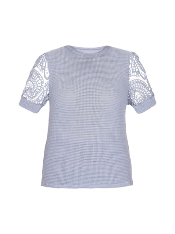 osha Plus Size Top in Light Blue