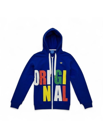 Hoodie Zip-Hoody in Blau