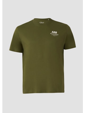 s.Oliver T-Shirt in 79D2_olivgrün