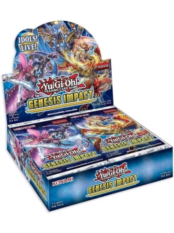 KONAMI Yu-Gi-Oh! Genesis Impact 24 Booster Display Englisch 1st Edition