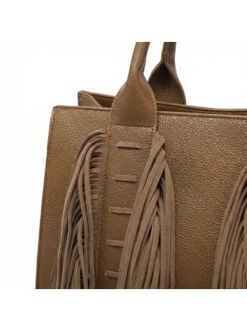 KASSANDRA Handtasche in BROWN