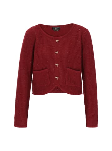 faina Sweater in burgundy