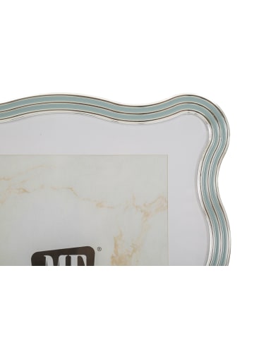 Mauro Ferretti Hellblauer Metallrahmen, 22,7 x 1,3 x 27,6 cm