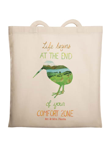 Mr. & Mrs. Panda Tasche Kiwi Neuseeland mit Spruch in Bunt