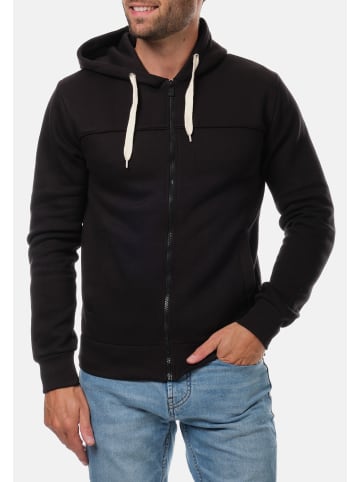 HopenLife Sweatjacke LAURENT in Schwarz