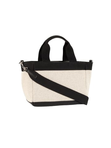 Joop Jeans Handtasche 'Calduccio Tela Yvette in Schwarz 26,50 x 21,00 x 14,00 cm'