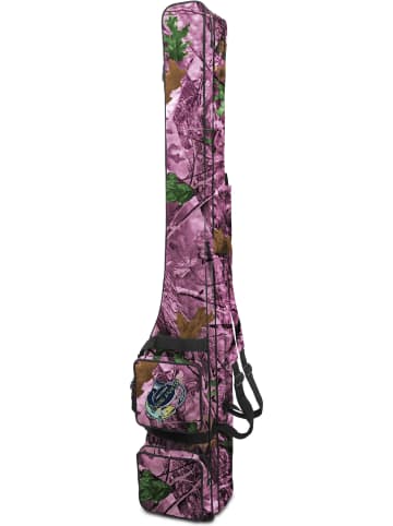 Normani Outdoor Sports Rutentasche 2,10 m RodBox Triple in Hunting Camo Pink