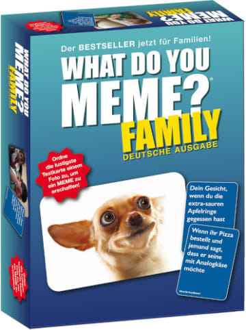 HUCH! Kartenspiel What Do You Meme - Family Edition (DE) - ab 8 Jahre