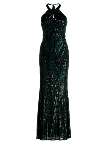 Vera Mont Abendkleid im Glitzer-Look in Dusty Slate