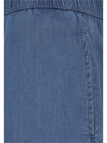 Urban Classics Jeans Shorts in skyblue washed
