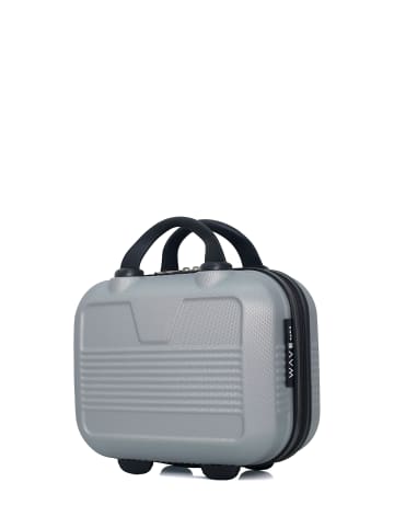 WAVE PARIS Kosmetikkoffer SELENGA in HeLgrau (9L)