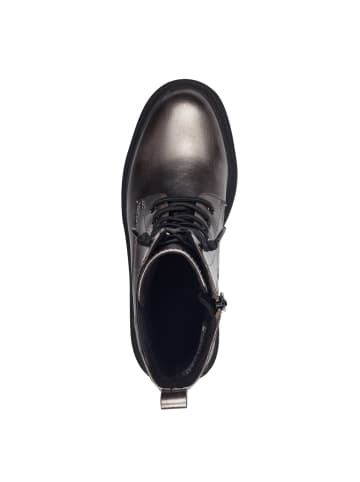 Marco Tozzi Schnürstiefeletten in Silber