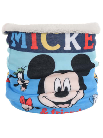 Disney Mickey Mouse Schlauchschal mit Fleecefutter Disney Mickey Mouse in Hellblau