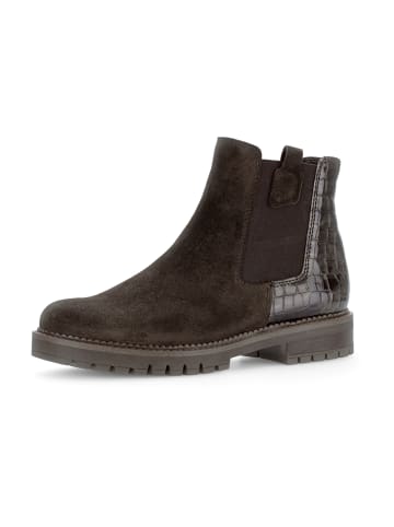 Gabor Comfort Chelsea Boots in Braun