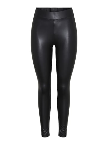 Pieces High Waist-Leggings in Black