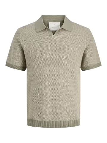 Jack & Jones Gestricktes T-Shirt in Tea Leaf