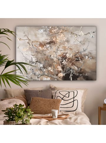 MuchoWow Leinwand Bilder Mandelblüte