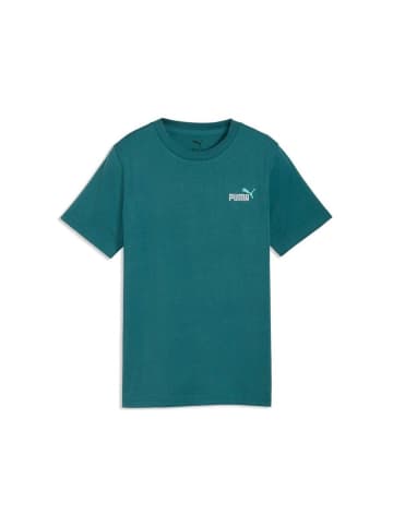 Puma Shirt "Ess 2 Color Small NO. 1 Logo Tee B" in Grün