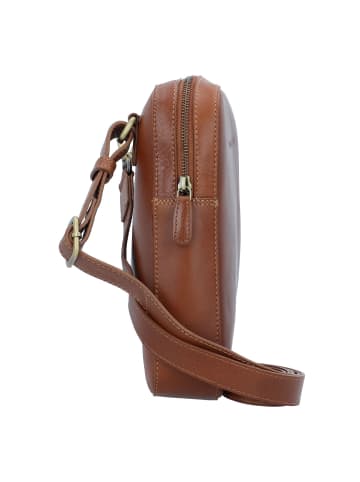 Bugatti Remo Umhängetasche Leder 21 cm cognac