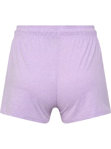 Hummel Hummel Kurze Hose Hmlzandra Damen Atmungsaktiv in PASTEL LILAC MELANGE