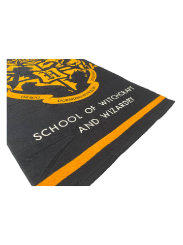 Harry Potter Hogwarts Strandtuch in Schwarz