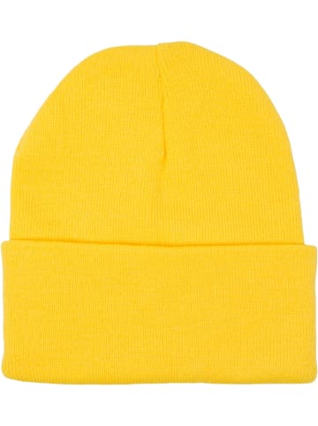 styleBREAKER Strickmütze in Sonnengelb