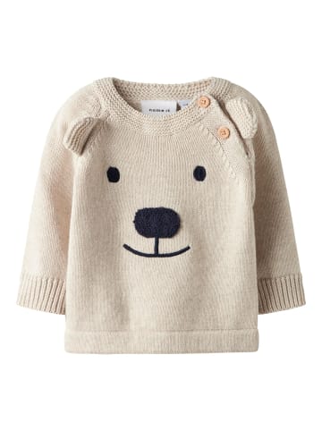 name it Strickpullover in Peyote Melange