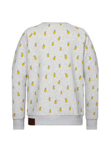 naketano Sweatshirt Krokettenhorst Allover Citrons/Grey