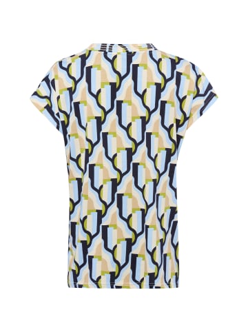 soyaconcept Shirt Felicity in hellblau mehrfarbig