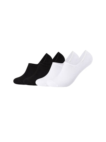 camano Füßlinge 4er Pack black white