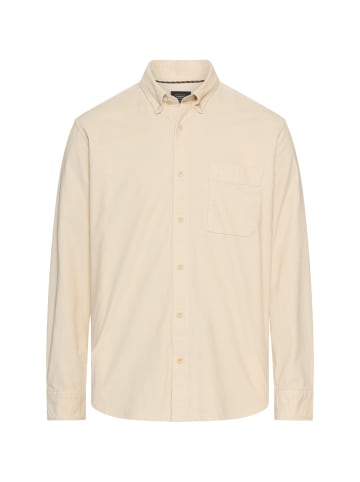 Camel Active fleXXXactive® Langarm Shirt mit Button-Down-Kragen in Hafer
