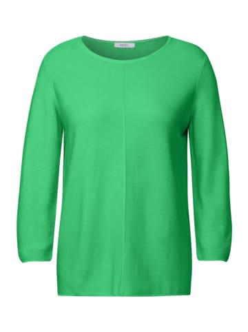 Cecil Strukturpullover in Grün