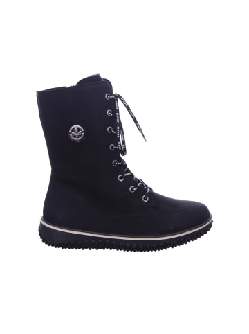 rieker Schnürboot Warmfutter in schwarz