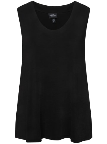 Ulla Popken Strick-Top in schwarz