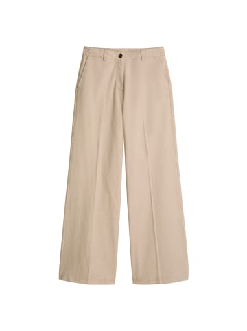 Marc O'Polo Hose Model Margo wide in Smooth Sand