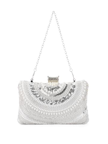 aleida Women Clutch in Offwhite