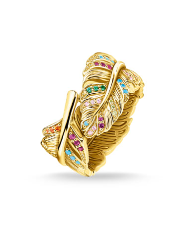 Thomas Sabo Ring in gold, bunt