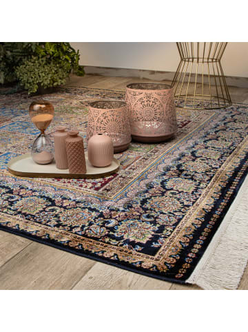 obsession Vintage Teppich Babil 311 in blau - rechteckig