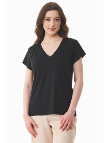 Organication T-Shirt "WOR17219" in Schwarz