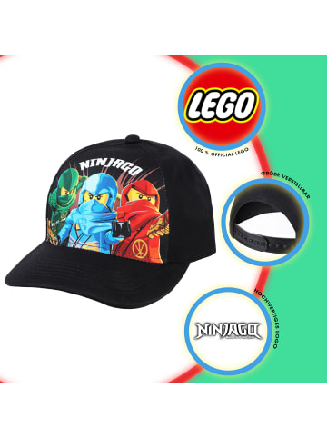 LEGO Ninjago Cap Kappe Baseballkappe in schwarz