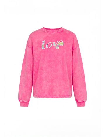 IZIA Women Sweatshirt in Pink