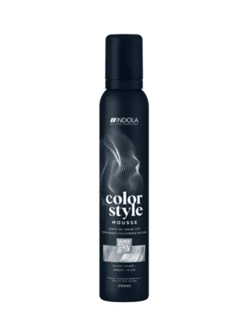 Indola Color Style Mouse Farb-Schaumfestiger Silber 200ml