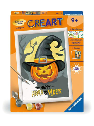 Ravensburger Malprodukte CreArt, Malen nach Zahlen Kinder - Happy Halloween Malen nach Zahlen Kinder Ab 9 Jahre in bunt