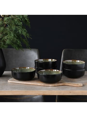 CreaTable 6 er-Set 21559 Nordic Fjord Müslischalen Set in Green