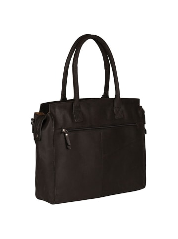 Burkely Vintage Doris - Schultertasche 15.6'' 39 cm in schwarz