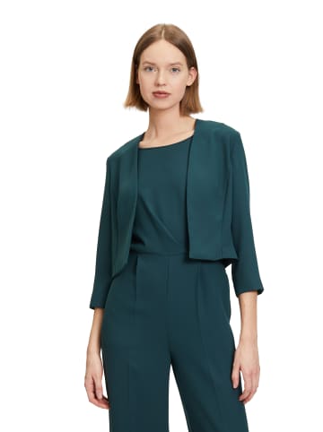 Vera Mont Blazer-Jacke ohne Verschluss in Aventurine Green